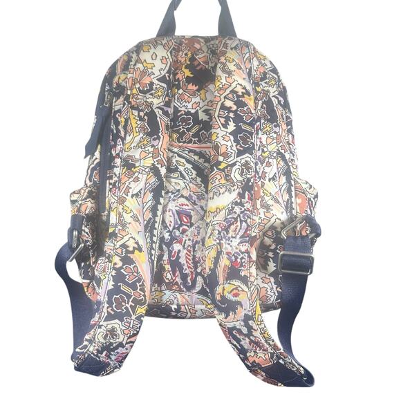 Vera Bradley Iconic Campus small Backpack Quilted Print Tangier Paisley - Picture 2 of 9